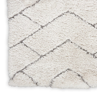 The Rug Corner Nourison Home Dreamy Shag DRS03 IVGRY Area Rugs  