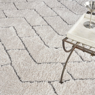 The Rug Corner Nourison Home Dreamy Shag DRS03 IVGRY Area Rugs  