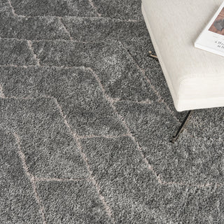 The Rug Corner Nourison Home Dreamy Shag DRS03 GREY Area Rugs  