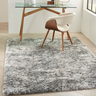 Nourison Home - Dreamy Shag Charcoal/Grey Area Rug DRS04