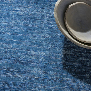 Calvin Klein Linear - Blue Area Rug LNR01