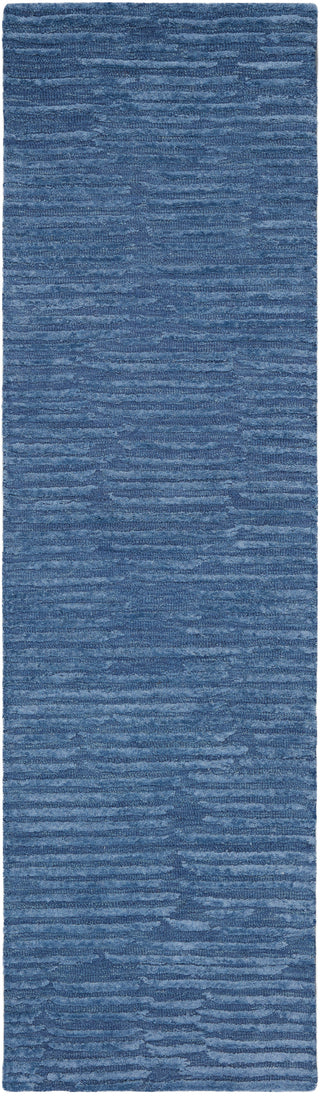 Calvin Klein Linear - Blue Area Rug LNR01