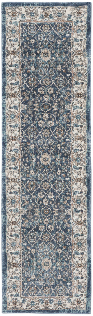The Rug Corner Nourison Home Nourison Home - American Manor Blue/Ivory Area Rug ANB01  