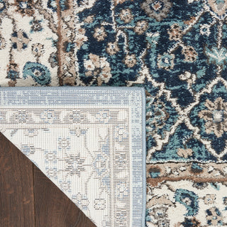 The Rug Corner Nourison Home Nourison Home - American Manor Blue/Ivory Area Rug ANB01  