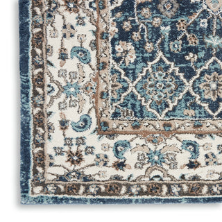 The Rug Corner Nourison Home Nourison Home - American Manor Blue/Ivory Area Rug ANB01  
