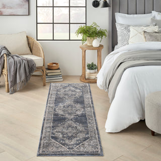Nourison Home - American Manor Blue Area Rug ANB01
