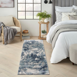 Nourison Home - American Manor Blue/Ivory Area Rug ANB01 03