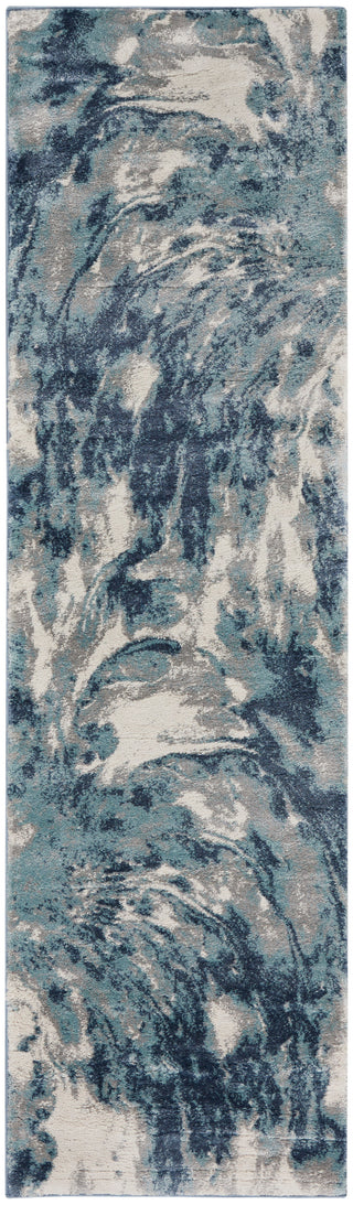 Nourison Home - American Manor Blue/Ivory Area Rug ANB01 03