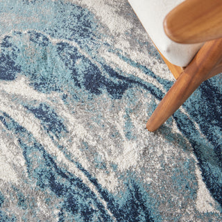 Nourison Home - American Manor Blue/Ivory Area Rug ANB01 03
