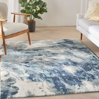 Nourison Home - American Manor Blue/Ivory Area Rug ANB01 03