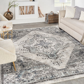 The Rug Corner Nourison Home American Manor AMR02 GREY Area Rugs  