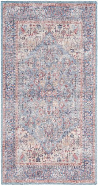 The Rug Corner Nourison Home Nourison Home - New Concept Washables Blue/Multi Area Rug SR104  