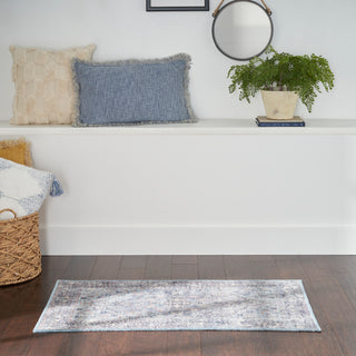 The Rug Corner Nourison Home Nourison Home - New Concept Washables Light Green/Blue Area Rug SR104  