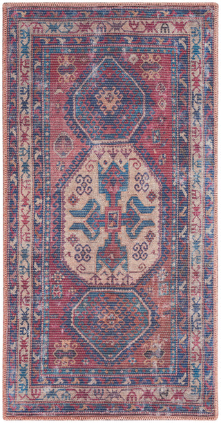 The Rug Corner Nourison Home Nourison Home - New Concept Washables Red/Navy Area Rug SR105  