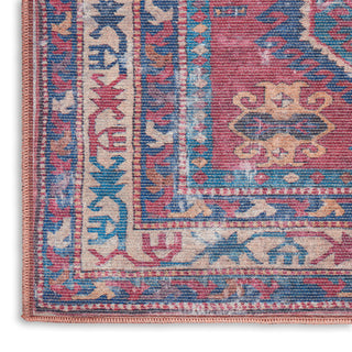 The Rug Corner Nourison Home Nourison Home - New Concept Washables Red/Navy Area Rug SR105  