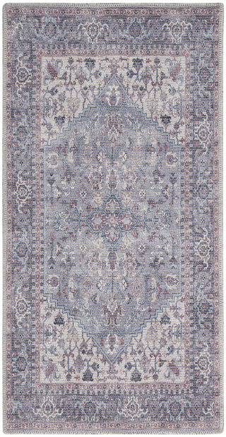 The Rug Corner Nourison Home New Concept Washables SR104 GREY Area Rugs  