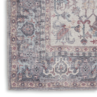 The Rug Corner Nourison Home New Concept Washables SR104 GREY Area Rugs  
