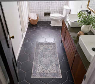 The Rug Corner Nourison Home New Concept Washables SR104 GREY Area Rugs  