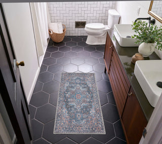 The Rug Corner Nourison Home Nourison Home - New Concept Washables  Light Blue/Multi Area Rug SR101  