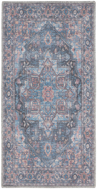 The Rug Corner Nourison Home Nourison Home - New Concept Washables  Light Blue/Multi Area Rug SR101  
