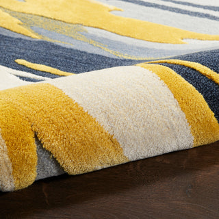 The Rug Corner Nourison Home Prismatic PRS24 GRYGD Area Rugs  