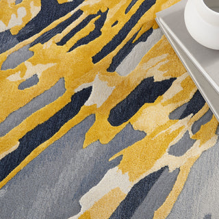 The Rug Corner Nourison Home Prismatic PRS24 GRYGD Area Rugs  