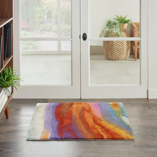 The Rug Corner Nourison Home Nourison Home - Prismatic Multi Area Rug PRS25  