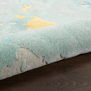 Nourison Home - Prismatic Sea Foam Area Rug PRS26