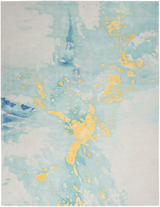 Nourison Home - Prismatic Sea Foam Area Rug PRS26