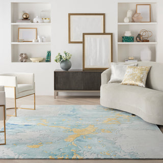 Nourison Home - Prismatic Sea Foam Area Rug PRS26