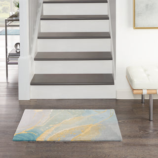 Nourison Home - Prismatic Grey/Sea Foam Area Rug PRS27