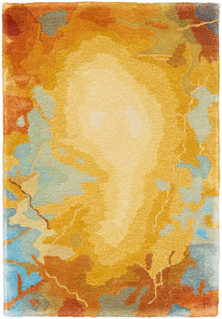 The Rug Corner Nourison Home Prismatic PRS29 GLDMT Area Rugs  