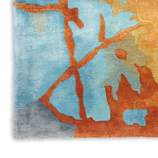 The Rug Corner Nourison Home Prismatic PRS29 GLDMT Area Rugs  