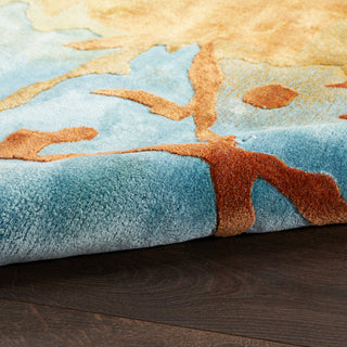 The Rug Corner Nourison Home Prismatic PRS29 GLDMT Area Rugs  