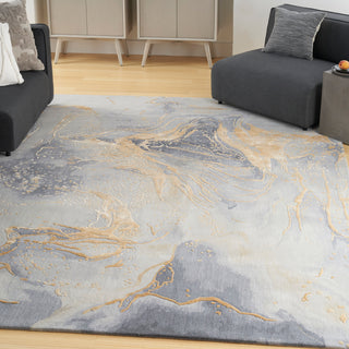 Nourison Home - Prismatic Green/Gold Area Rug PRS28
