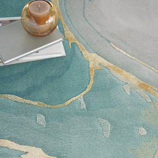 Nourison Home - Prismatic Grey/Sea Foam Area Rug PRS27