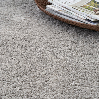 The Rug Corner Nourison Home Dreamy Shag DRS05 SILVR Area Rugs  