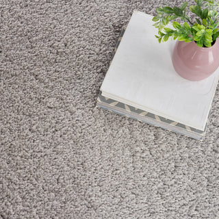 The Rug Corner Nourison Home Dreamy Shag DRS05 SILVR Area Rugs  