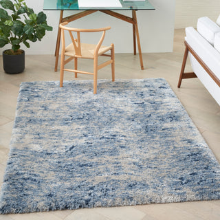 The Rug Corner Nourison Home Dreamy Shag DRS06 LTBLU Area Rugs  