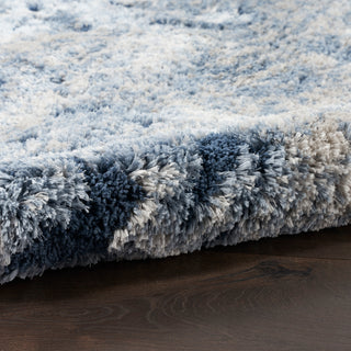 The Rug Corner Nourison Home Dreamy Shag DRS06 LTBLU Area Rugs  