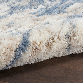 The Rug Corner Nourison Home Nourison Home - Dreamy Shag Light Blue/Grey Area Rug DRS10  