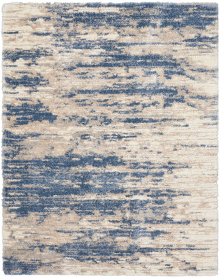 The Rug Corner Nourison Home Nourison Home - Dreamy Shag Light Blue/Grey Area Rug DRS10  