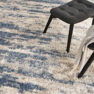 The Rug Corner Nourison Home Nourison Home - Dreamy Shag Light Blue/Grey Area Rug DRS10  