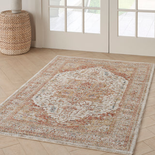 Nourison Home - Sahar Ivory/Rust Area Rug SHR06
