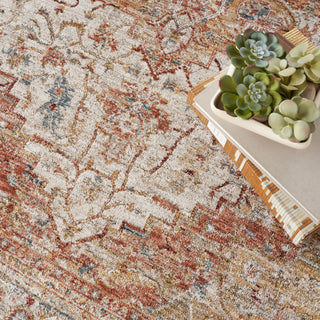 Nourison Home - Sahar Ivory/Rust Area Rug SHR06