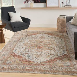 Nourison Home - Sahar Ivory/Rust Area Rug SHR06