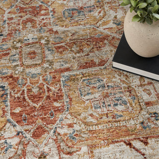 Nourison Home - Sahar Ivory/Rust Area Rug SHR06