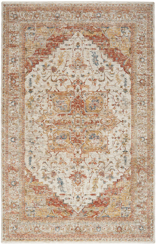 Nourison Home - Sahar Ivory/Rust Area Rug SHR06
