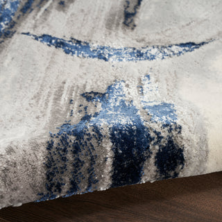 The Rug Corner Nourison Home Splash BSK02 GRYNV Area Rugs  