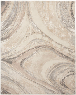 The Rug Corner Nourison Home Nourison Home - SplAsh Cream/Grey Area Rug BSK03  